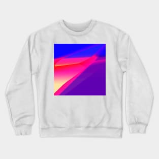 blue pink red abstract texture art Crewneck Sweatshirt